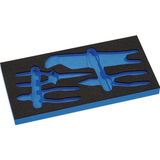 Werkzeugmodul Leereinlage 1/3-Modul 4000 871 230,4-tlg.TECWERK