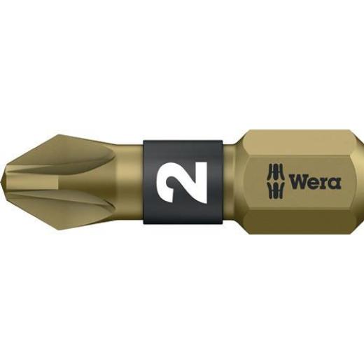 Bit 855/1 BTH 1/4 Zoll PZD 3 | Länge 25 mm | BiTorsion,extrahart WERA | 10 Stück