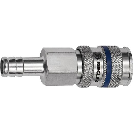 Schnellver.Kup.DN 7,8 Tülle STA Schlauchweite LW 9 RIEGLER