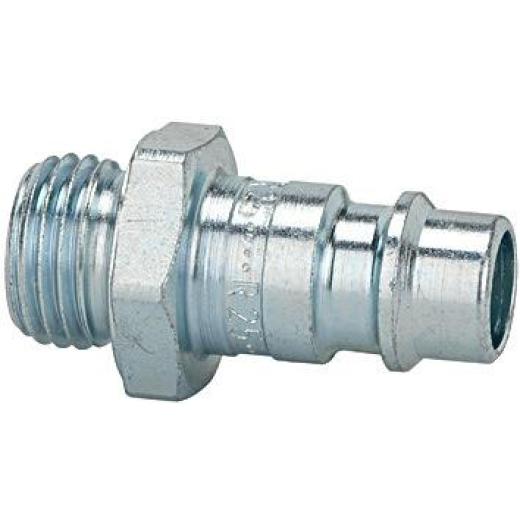Stecknippel STA verz.Stecker DN 7,2-7,8 AG G 1/4 Zoll SW 17mm RIEGLER | 10 Stück