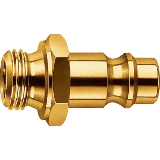 Stecknippel MS Stecker DN 7,2 AG G 1/4 Zoll EWO | 10 Stück