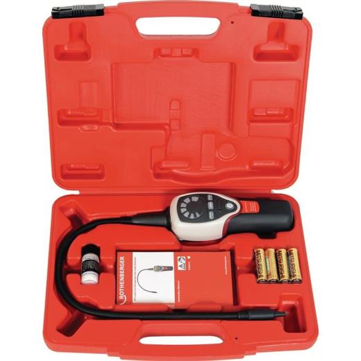 Lecksuchgerät ROLEAK Pro Lecksuchrate 3 g/a innerhalb v.3 sek ROTHENBERGER