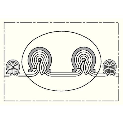Absaug- u.Gebläseschlauch CP HYP 450 ID 100-102mm AD 112,00mm 6mm L.6m Rl. | 6 Stück