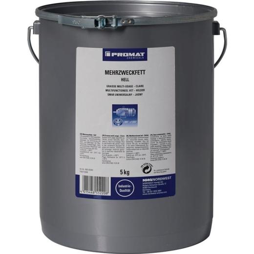 Mehrzweckfett 5kg hell Eimer TECWERK