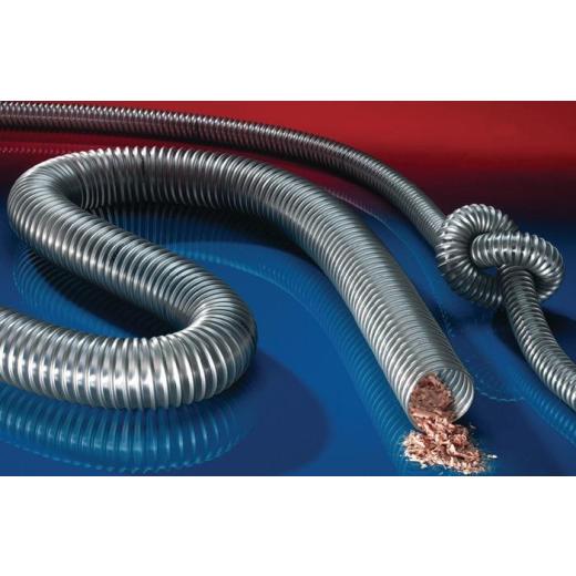 Absaug- u.Gebläseschlauch TIMBERDUC® PUR 532 AS ID 100-102mm AD 108mm 4mm L.10m | 10 Stück