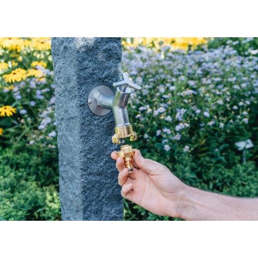 Übergangsstück GEKA plus MS verchr.Klaue u.Stecker GEKA | 5 Stück