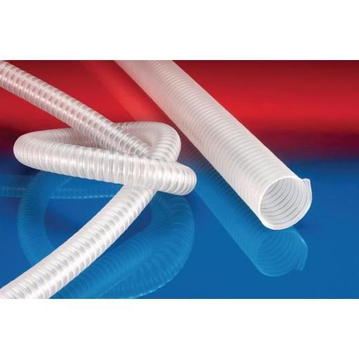 Saug- u.Förderschl.(FDA) BARDUC® PUR-INOX 382 FOOD-AS ID 38mm AD 46mm L.10m | 10 Stück