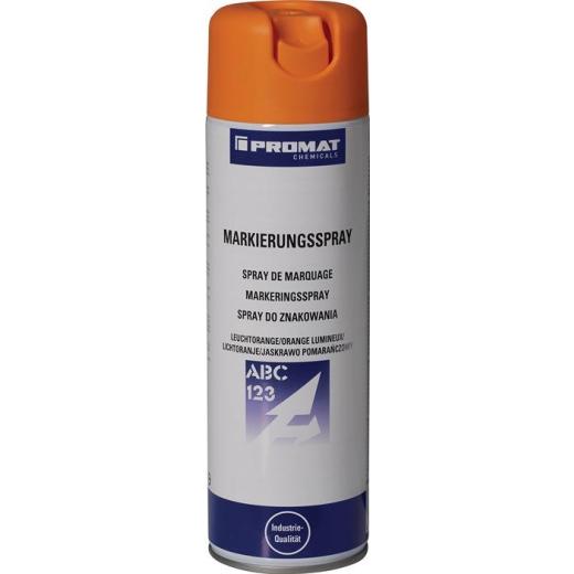 Markierungsspray leuchtorange 500 ml Spraydose TECWERK CHEMICALS | 12 Stück
