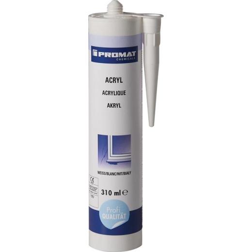 Acryl 310 ml weiß Kartusche TECWERK chemicals | 15 Stück