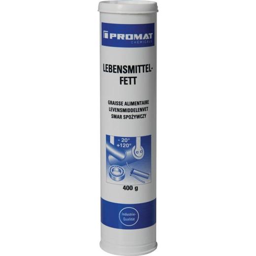 Lebensmittelfett NSF-H1 naturfarben,hell 400g Kartusche TECWERK chemicals | 12 Stück