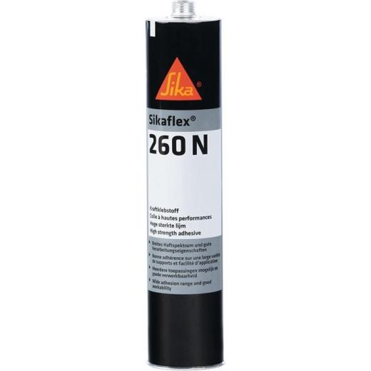 Konstruktionskleber Sikaflex®-260 N schwarz 300 ml Kartusche SIKA