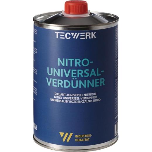 Nitrouniversalverdünner 1l Dose TECWERK | 12 Stück