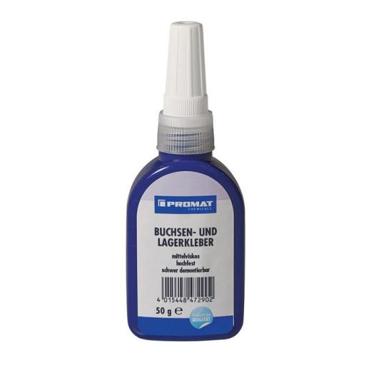 Buchsen-/Lagerkleber hf.mf.grün 50g Flasche TECWERK CHEMICALS | 10 Stück