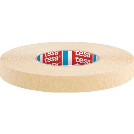 Kreppband tesakrepp® 4322 sta.gekreppt chamois L.50m B.19mm Rl.TESA | 16 Stück