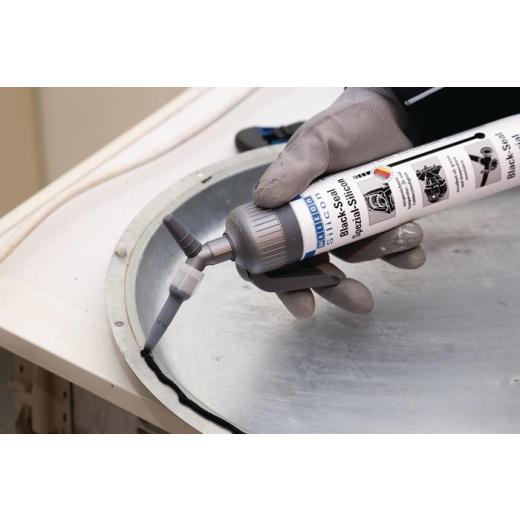 Spezialsilikon Black-Seal schwarz 310 ml Kartusche WEICON | 12 Stück