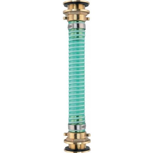 Regentonnen Verb.Set Messing,PVC Schl.-Gr.25mm IG 3/4 Zoll AG 1 Zoll GEKA