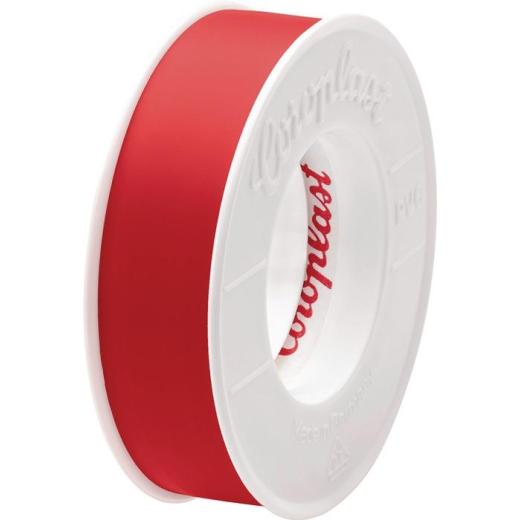 Elektroisolierband 302 rot L.10m B.15mm Rl.COROPLAST | 20 Stück