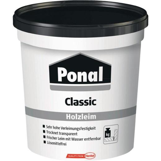 Holzleim Classic 760g EN 204: D1,D2 Dose PONAL | 12 Stück