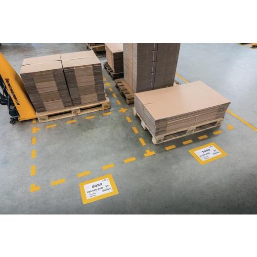 Stellplatzmarkierung Form rechteck.DIN A4 gelb 10 St.DURABLE