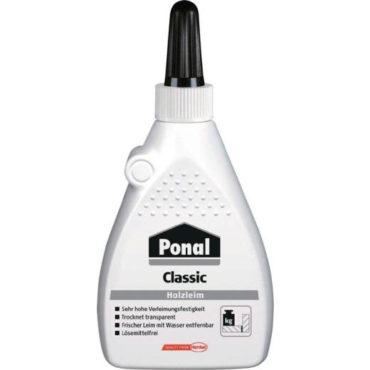 Holzleim Classic 120g EN 204: D1,D2 Flasche PONAL | 12 Stück