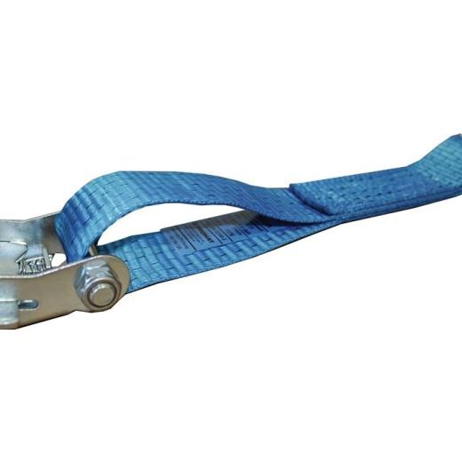 Zurrgurt DIN EN 12195-2 L.10m B.50mm m.Langhebelr.+Spitzh.LC U 5000 daN TECWERK