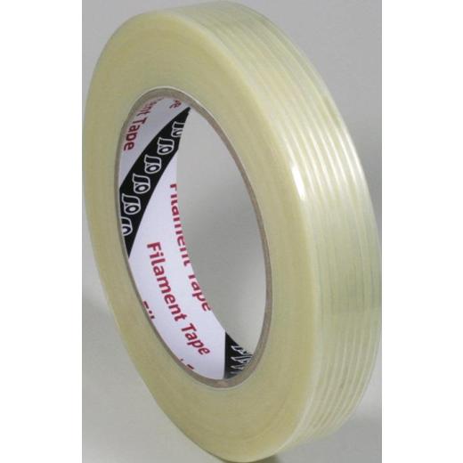 Filamentband F407 farblos L.50m B.25mm Rl.IKS | 72 Stück