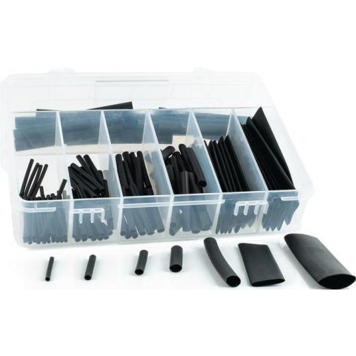Schrumpfschlauchsortiment H-2(Z) Schrumpfrate 2:1 127-tlg.schwarz HONGSHANG