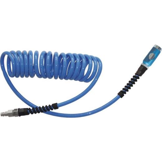 Spiralschlauchset ID 6,5mm AD 10mm L.6m Sicherheitskuppl.DN 7,4 EWO