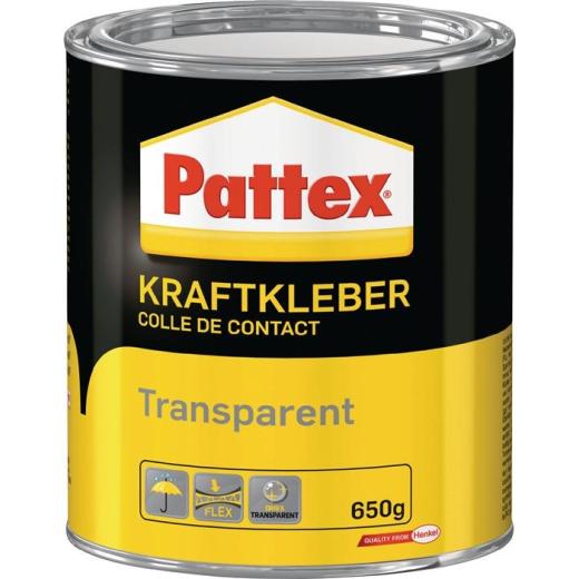 Kraftkleber transp.-40GradC b.+70GradC 650g Dose PATTEX | 6 Stück