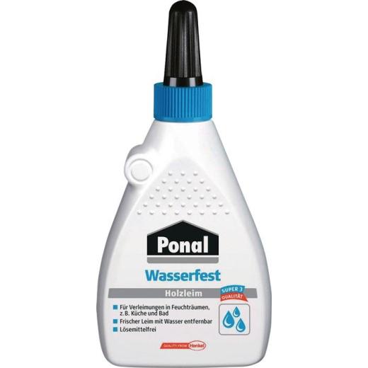 Holzleim Wasserfest/Super 3 120g EN 204: D3 Flasche PONAL | 12 Stück