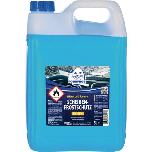 Scheibenreiniger m.Frostschutz gebrauchsfertig b.-30GradC 5l Stapelkanister