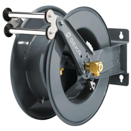 Schlauchaufroller PA30 Anschl.-Gew.33,25mm G 1 AG Zoll pulv.STA GEKA