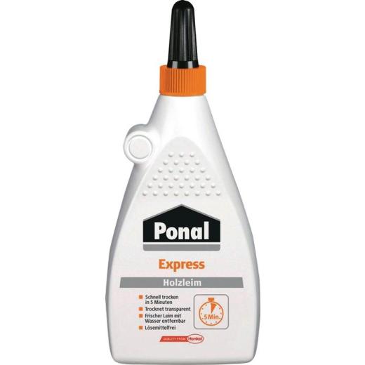 Holzleim Express 225g EN 204: D1,D2 Flasche PONAL | 12 Stück