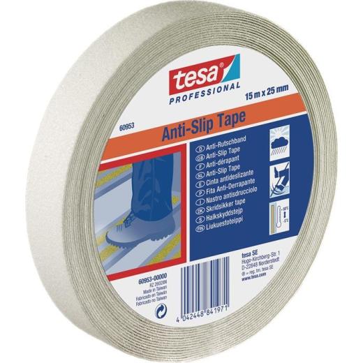 Antirutschklebeband 60953 beige fluoresz.L.15 m,B.25mm Rl.TESA | 6 Stück
