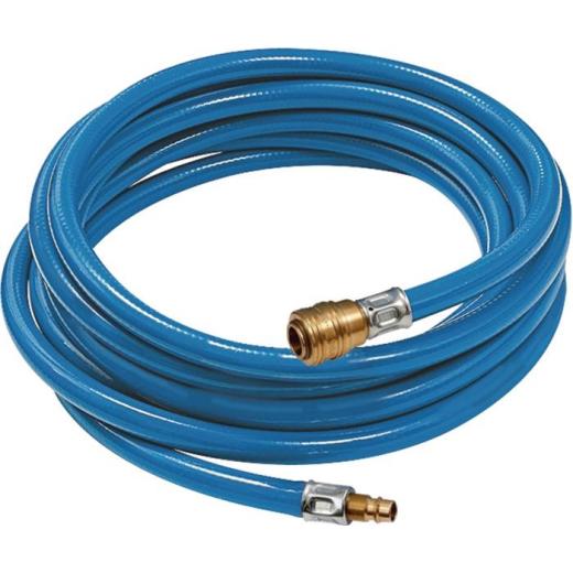 Soft-PVC-Druckluftschlauchset ID 9mm AD 14,5mm L.10m Schnellverschlussk.DN 7,2