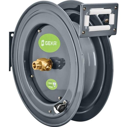 Schlauchaufroller PA20 Anschl.-Gew.33,25mm G 1 AG Zoll pulv.STA GEKA