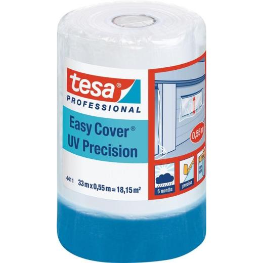 Folienband Easy Cover® 4411 UV Präzision Plus L.33m B.550mm Rl.TESA | 8 Stück
