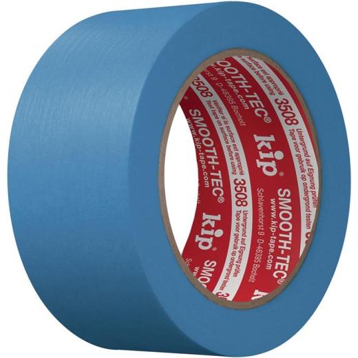 Glattkreppband 3508 SMOOTH-TEC® glatt blau L.50m B.48mm KIP | 5 Stück