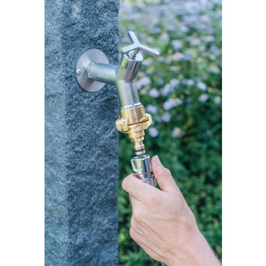 Übergangsstück GEKA plus MS verchr.Klaue u.Stecker GEKA | 5 Stück