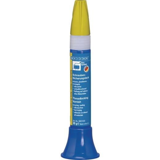 Schraubensicherungslack gelb 30g Pen-System WEICON
