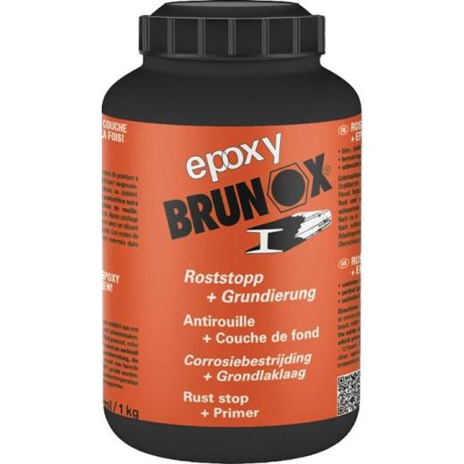 Rostumwandler epoxy® 1000 ml Streichgebinde BRUNOX | 6 Stück