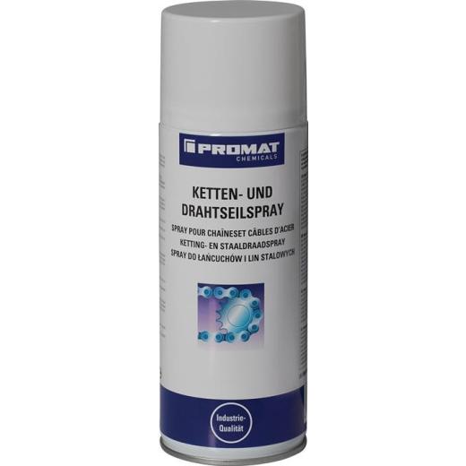 Ketten-/Drahtseilspray gelblich 400 ml Spraydose TECWERK CHEMICALS | 12 Stück