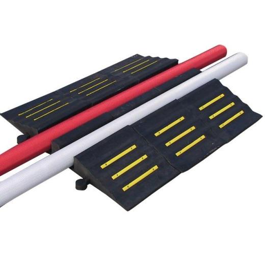 Gummi-Schlauchbrücke L855xB302xH84mm HR 3 b.75mm f.2 Schläuche PARSCH