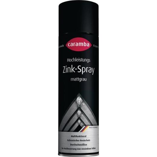 Zinkspray 500ml mattgrau Spraydose CARAMBA | 6 Stück