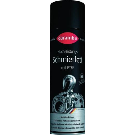 Hochl.Schmierfett m.PTFE hellbraun NSF H2 500 ml Spraydose CARAMBA | 6 Stück