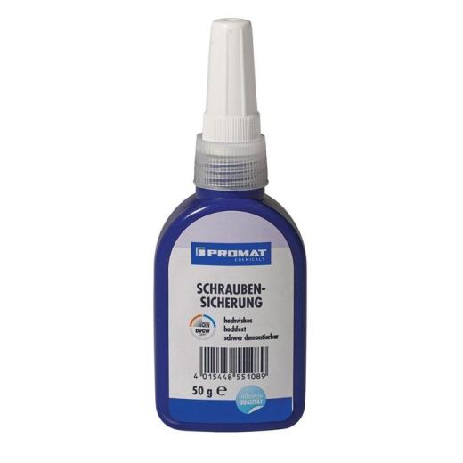 Schraubensicherung 50g hf.hv.rot DVGW Flasche PROMAT CHEMICALS | 10 Stück