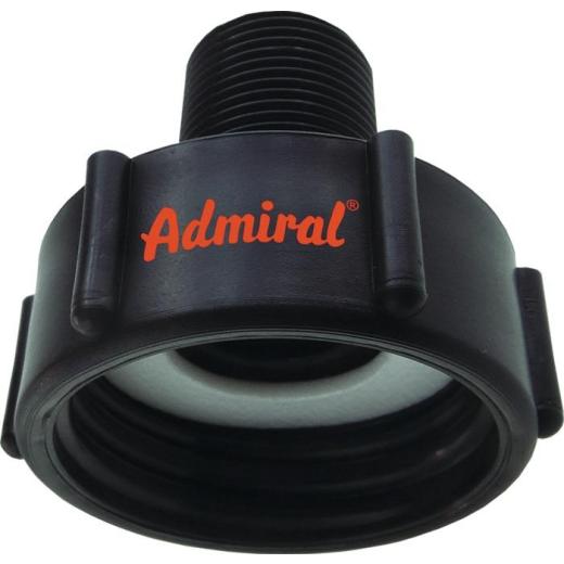 IBC Container Adapter 1359 IBC S60x1Zoll AG Innen- u.AG ADMIRAL | 40 Stück