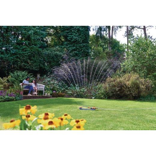 Rechtecksprenger AquaSave PRO XL 350 m² Steckkupplung Kunststoff,Metall HOZELOCK