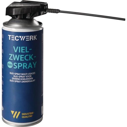 Vielzweckspray 400ml Spraydose Duo-Spray TECWERK | 12 Stück