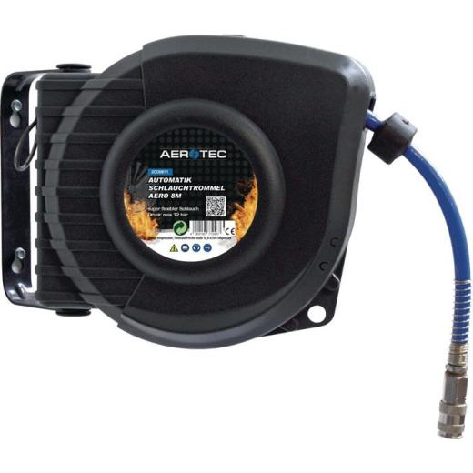 Druckluftschlauchtrommel Aero 8M Autom.f.Druckluft L.1m Geh.Ku.